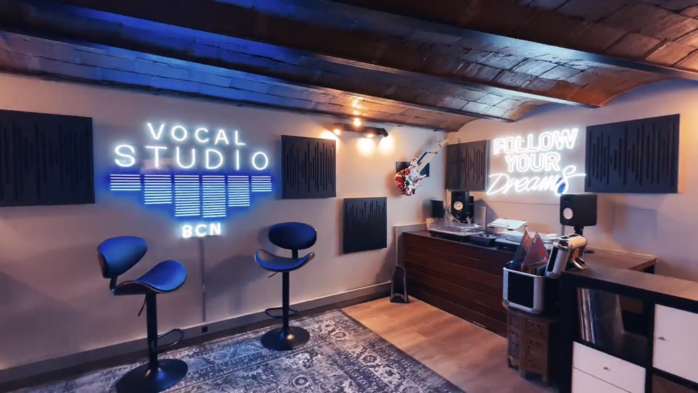 Vocal Studio BCN: interior de l'estudi